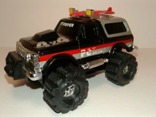 Stomper Ford Bronco 4x4 Truck Black Silver With Surfboard Schaper Runs Strong