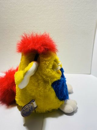 1999 Furby Babies Yellow Blue Pink Fur with Blue Eyes Model 70 - 940 TIGER 3