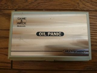 Nintendo Game And & Watch Oil Panic 1982 Japan