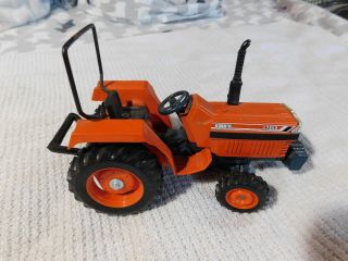 Die Cast Diecast Metal Kubota L2850 Toy 9 " Model Farm Tractor W/ Steering,  Ec