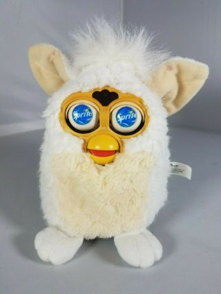 [refurbished] Custom 1999 Lamb Furby Sprite Soda Eye Chips Ooak