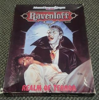 Ravenloft Realm Of Terror - Box Set - Advanced Dungeons & Dragons Ad&d Complete