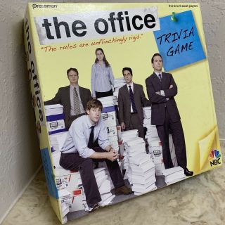 The Office Trivia Game With Bracelet,  Pressman Board Game Complete,  Punched