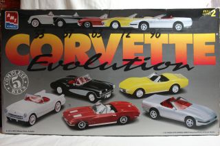 Amt 1:25 Scale Corvette Evolution 5 - Cars Kit No.  8092