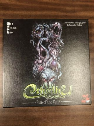Cthulhu: Rise Of The Cults Lovecraftian Strategy Game Kickstarter Edition