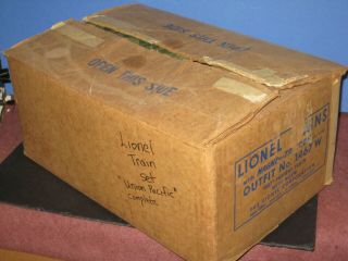 1954 Lionel Set 1467w,  A - A 2032 Up,  4 Car Freight.  In Se Tbox Car Boxes,  2 Cars