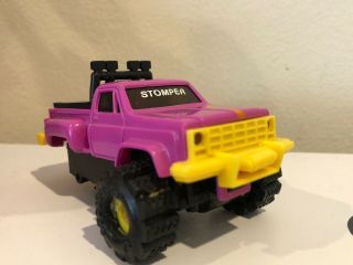 Rare Aztec Toys Stomper Stompers Classic Schaper Pink / Yellow Truck 2