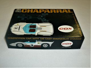 Cox 1/24th Chaparral Slot Car Kit - Jim Hall Authorized