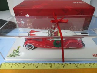 1/43 1935 Duesenberg Sj Speedster Christmas By True Scale Miniatures