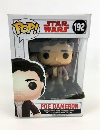 Funko Pop Star Wars: The Last Jedi Poe Dameron Action Figure