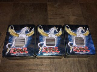 Yugioh Cards Over 1000 Random Yugioh Cards - 3 Collector Tins Full