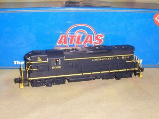 Atlas O 3 - Rail Chesapeake & Ohio Gp - 9 Diesel Engine 6009 Item 1423 - 1 Tmcc & Rs