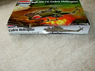 Monogram Bell Ah - 1g Cobra Helicopter 1:32 Kit 85 - 4677 Bags Complete W/box