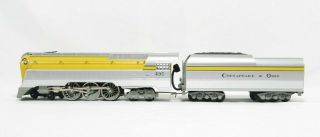 Mth 30 - 1161 - 1 Chesapeake & Ohio Hudson Steam Loco W/protosound Ln