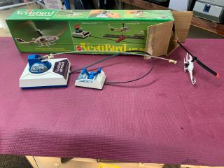 Mattel Vertibird Air Police Helicopter Battery Toy 1971 Boxed