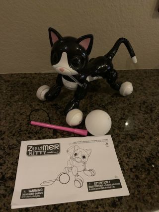 Zoomer Kitty Interactive Cat - Black Kids Toy