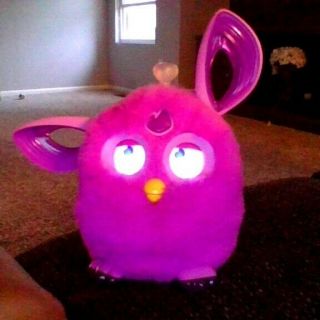 Purple Furby Connect With Sleeping Mask
