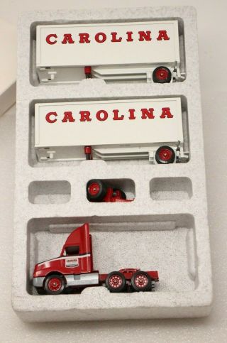 Winross Carolina Freight Carriers Double Pup Trailers Ih 1/64 Scale Model