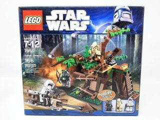 Lego Star Wars Ewok Attack Set 7956 Bags w/ Open Box 2