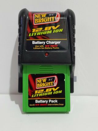 Bright 12.  8v Charger And 12.  8v 500mah Lithium Ion Battery.