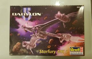 Revell 85 - 3621 1/72 Babylon 5 Starfury Mk 1 Model Kit - Open Box - Complete