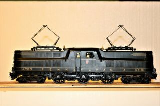 Sunset Models 2 Rail Brass O Scale PRR P5A BOX CAB 4780 - RUNS SMOOTH,  LIGHTS 2