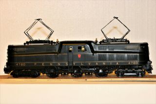 Sunset Models 2 Rail Brass O Scale PRR P5A BOX CAB 4780 - RUNS SMOOTH,  LIGHTS 3