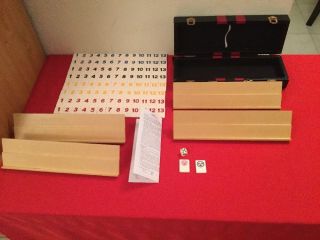 Deluxe Rummy Rummikub Tile Game Set