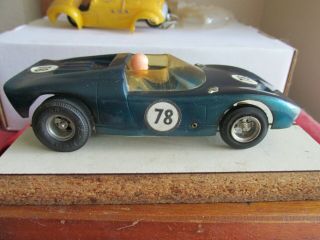 Vintage 1965 Unique Engineering 1/24 Scale Ford Gt Slot Car
