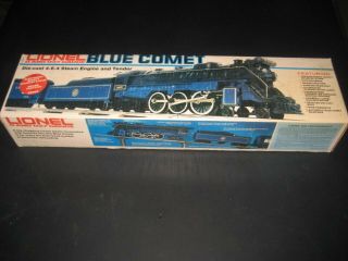 Lionel Die - Cast Blue Comet 4 - 6 - 4 Steam Engine & Tender 8801 C - 8