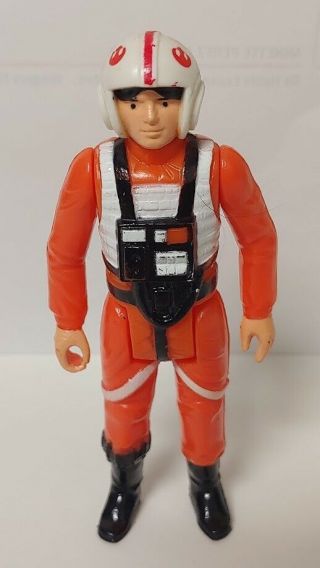 Vintage 1978 Star Wars Luke Skywalking X - Wing Pilot Hk Kenner Figure