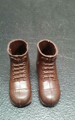 1960s Vintage Hasbro Gi Joe Sotw Short Brown Boots