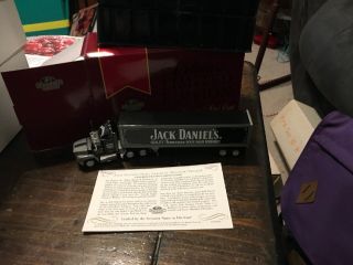 Jack Daniel’s Ford Aeromax Tractor Trailer Matchbox