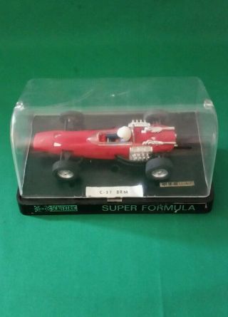 Vintage Scalextric 1/32 Exinmex Brm Ref.  C - 37 With Case Made In Mexico 1970s
