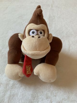 Mario Donkey Kong Plush Stuffed Character Euc