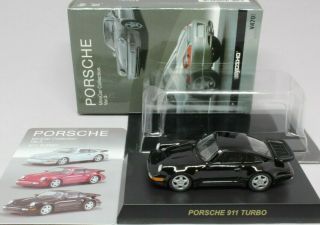 9016 Kyosho 1/64 911 964 Turbo Black Porsche Vol.  3 Tracking Number