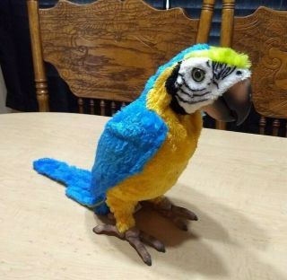Fur Real Friends Squawkers McCaw Talking Interactive Parrot ONLY 3