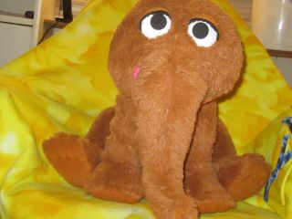 2013 Large Snuffaluffagus Plush Stuffed Snuffy Sesame Street Hasbro Toy Animal