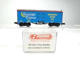 N Scale Roundhouse 8945 Goodnight Express 36 