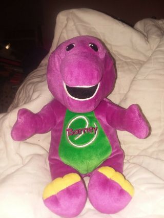 Playskool E Specially My Barney Talks Sings I Love You Plush Stuffed Dino -