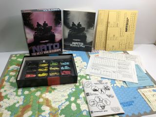 Nato The Next War In Europe Victory Games Punched 100 Complete 1983 Game