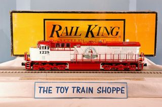 Rail King Mth 30 - 20257 - 1 Christmas Holiday Es44ac Diesel.  Exc Cond.