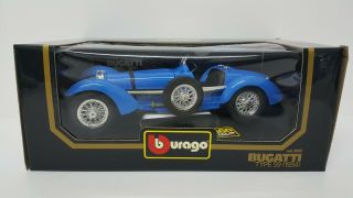 Burago 1/18 - Cod.  3005 Bugatti Type 59 (1934) - Blue