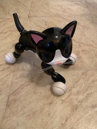 Zoomer Kitty Interactive Black Cat By Spin Master Missing Part Of Tail