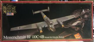 Revell History Makers 1:32 German Messerschmitt Bf 110c - 4b Unbuilt