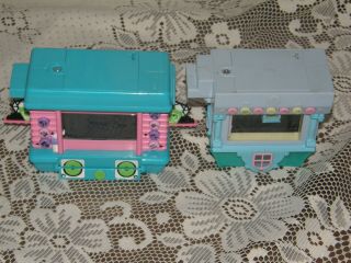 Pixel Chix Secret Life Hamster House & Blue House Cottage Both Mattel 3