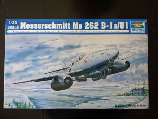1/32 Trumpeter Messerschmitt Me 262 B - 1a.  U1 German Wwii Jet Fighter