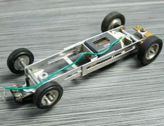Slot Car Slim Revell Complete Chassis Vintage 1/24 Scale