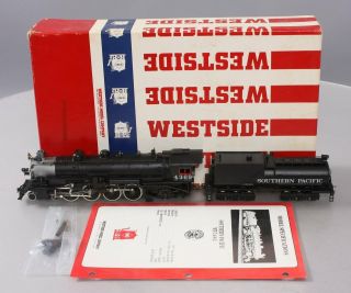 Westside Model Co.  Ho Brass Southern Pacific Mt - 5 4 - 8 - 2 Steam Locomotive & Tend