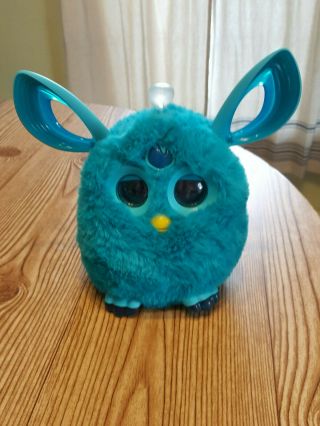 Hasbro Bluetooth Furby Connect 2016 Teal Blue Turquoise Great